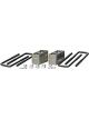 Fabtech For 11-19 GM C/K3500HD 2WD/4WD 1in Rear Leaf Spring Block & U
