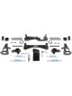 Fabtech For 01-10 GM C/K2500HD C/K3500HD 6in RTS System w/Perf. Shocks
