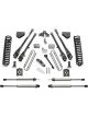 Fabtech For 05-07 Ford F250 4WD w/Overload 6in 4 Link System w/DL Sho…