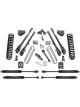 Fabtech For 05-07 Ford F350 4WD 6in 4 Link System w/Stealth Shocks