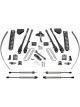 Fabtech For 05-07 Ford F250 4WD w/o Overload 8in 4 Link System w/DL Sh
