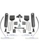 Fabtech For 05-07 Ford F250 4WD w/Overload 8in Basic System w/Perf. Sho…