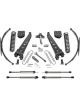 Fabtech For 08-10 Ford F250 4WD 10in Radius Arm System w/DL Shocks
