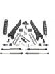 Fabtech For 08-10 Ford F450/550 4WD 6in Radius Arm System w/DL Shocks
