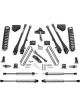 Fabtech For 08-10 Ford F450/F550 4WD 6in 4 Link System w/DL Shocks