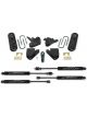 Fabtech For 01-04 Ford F250/350 2WD 6in Basic System w/Stealth Shocks