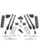 Fabtech For 08-16 Ford F250 4WD 6in 4 Link System w/Perf. Shocks