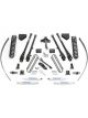Fabtech For 08-16 Ford F250 4WD w/o Overload 8in 4 Link System w/Perf. S…