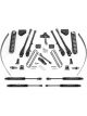 Fabtech For 08-16 Ford F250 4WD w/Overload 8in 4 Link System w/Stealth…
