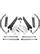 Fabtech For 08-16 Ford F250/350 4WD 8in Radius Arm System w/DL Shocks