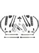 Fabtech For 08-16 Ford F250/350 4WD 8in 4 Link System w/DL Shocks