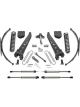 Fabtech For 11-16 Ford F350 4WD 10in Radius Arm System w/DL Shocks