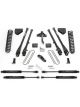 Fabtech For 08-16 Ford F250/350 4WD 4in 4 Link System w/Stealth Shocks