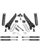 Fabtech For 17-20 Ford F250/350 4WD Diesel 4in Radius Arm System w/Stea…