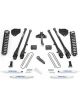 Fabtech For 17-20 Ford F250/350 4WD Diesel 6in 4 Link System w/Perf. Sho…