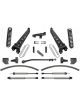Fabtech For 17-20 Ford F250/350 4WD Diesel 8in Radius Arm System w/DL