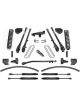 Fabtech For 17-20 Ford F250/350 4WD Diesel 8in 4 Link System w/Stealth
