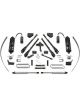 Fabtech For 11-16 Ford F250 4WD w/o Overload 8in 4 Link System w/DL 4.