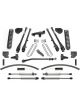 Fabtech For 17-20 Ford F250/350 4WD Diesel 8in 4 Link System w/DL 2.25