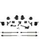 Fabtech For 14-18 Ram 2500 4WD 5in Basic System w/Coil Spacers & DL Sh