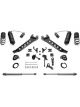 Fabtech For 14-18 Ram 2500 4WD 5in Radius Arm System w/DL 4.0 Resi Coi…