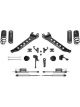 Fabtech For 14-18 Ram 2500 4WD 5in Radius Arm System w/Coil Springs &