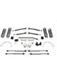 Fabtech For 07-18 Jeep JK 4WD 4-Door 3in Trail II System w/DL Shocks