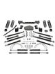 Fabtech For 07-18 Jeep JK 4WD 4-Door 3in Crawler System w/Stealth Shock…