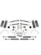 Fabtech For 07-18 Jeep JK 4WD 4-Door 5in Trail LT System w/Stealth Shoc