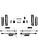 Fabtech For 07-18 Jeep JK 4WD 2-Door 3in Sport System w/DL 2.25 Resi S…
