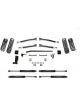 Fabtech For 18-21 Jeep JL 4WD 4-Door 3in Trail System w/Stealth Shocks