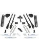 Fabtech For 19-20 Ford F450/550 4WD 6in 4 Link System w/Perf. Shocks