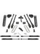 Fabtech For 19-20 Ford F450/550 4WD 6in 4 Link System w/Stealth Shocks