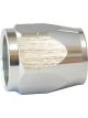 Aeroflow Alloy Cutter Style Hose End Socket -6AN Silver