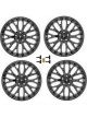 Ford Racing For 15-16 Mustang GT 19X9 and 19X9.5 Wheel Set with…