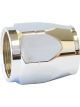 Aeroflow Alloy Cutter Style Hose End Socket -10AN Chrome