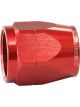 Aeroflow Alloy Cutter Style Hose End Socket -10AN Red
