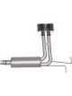 Gibson For 94-96 Dodge Ram 1500 Base 3.9L 2.5in Cat-Back Super Truck Exha…