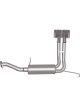 Gibson For 94-95 Chevrolet C1500 Base 4.3L 2.5in Cat-Back Super Truck Ex…