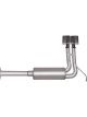 Gibson For 94-95 Chevrolet K1500 Base 4.3L 2.5in Cat-Back Super Truck Ex…