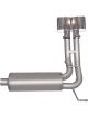 Gibson For 02-05 Dodge Ram 1500 SLT 4.7L 2.5in Cat-Back Super Truck Exha…