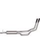 Gibson For 05-06 Ford F-250 Super Duty Lariat 6.8L 2.5in Cat-Back Dual S…