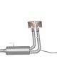 Gibson For 05-08 Ford F-150 King Ranch 5.4L 2.5in Cat-Back Super Truck E…