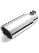 Gibson Round Dual Wall Angle-Cut Tip 4in OD/2.5in Inlet/8in Length Stai…