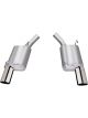 Gibson For 05-10 Ford Mustang GT 4.6L 2.5in Axle-Back Dual Exhaust Stai…