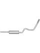 Gibson For 87-92 Ford F-150 Custom 4.9L 3in Cat-Back Single Exhaust Sta…