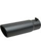 Gibson Rolled Edge Slash-Cut Tip 8in OD/4in Inlet/19in Length Black C…
