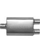 Gibson CFT Superflow Center/Dual Oval Muffler 4x9x13in/2.25in Inlet/2.2…