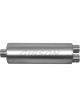 Gibson SFT Superflow Center/Dual Round Muffler 8x24in/3.5in Inlet/3in…