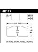 Hawk DTC-80 AP Racing/Alcon/Brembo 20mm Race Brake Pads
